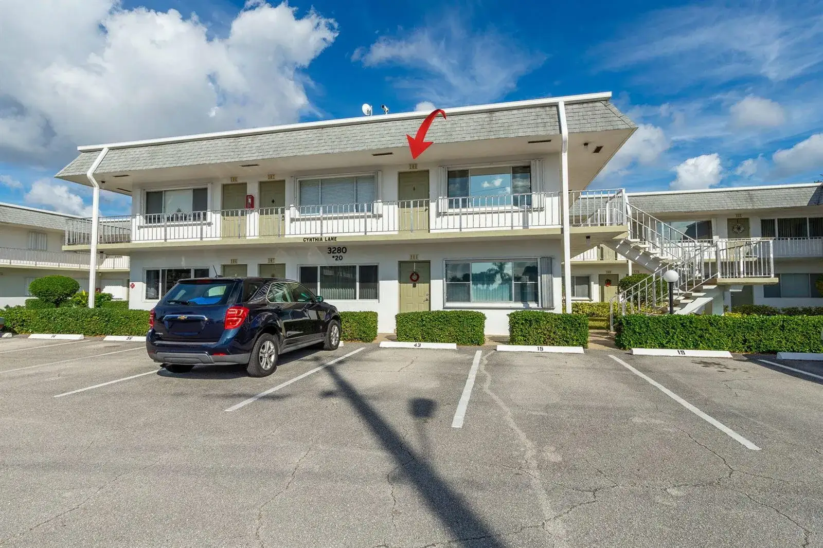 1 bedroom 1 bath Residential Lease for rent at 3280 Cynthia Lane # 208, FL 33461