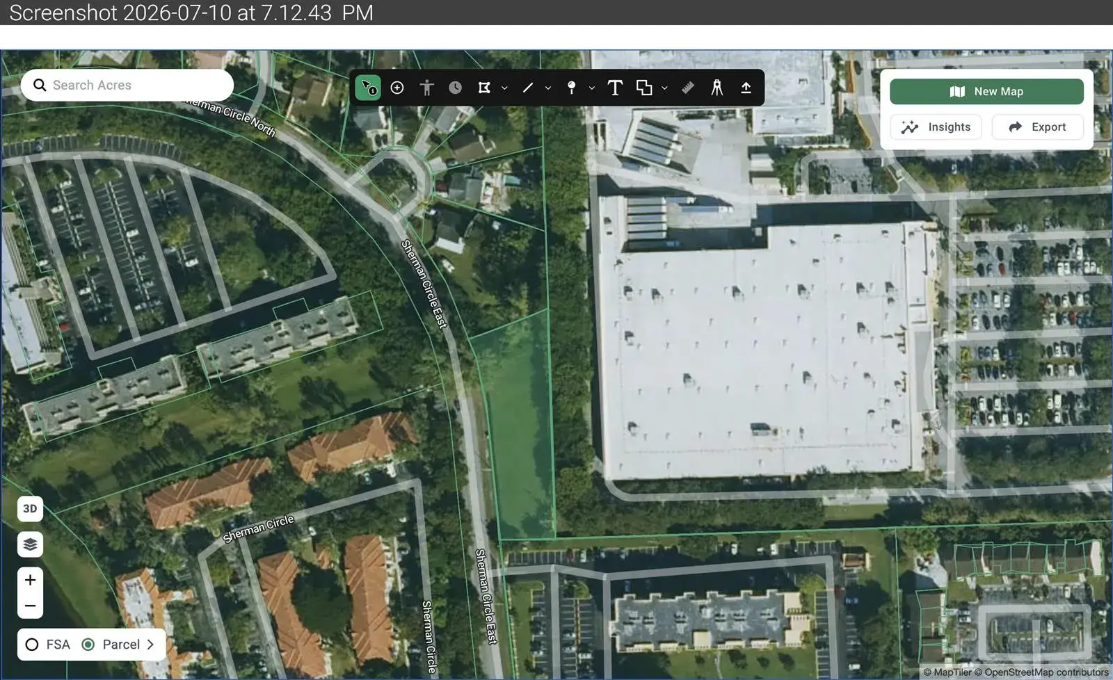 Land/Boat Docks for sale at 1800 N Sherman Circle, Miramar FL 33025