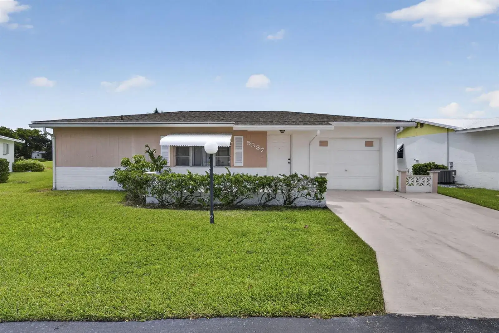 2 bedroom 2 bath Residential for sale at 5337 BELLEVILLE Road, West Palm Beach FL 33417