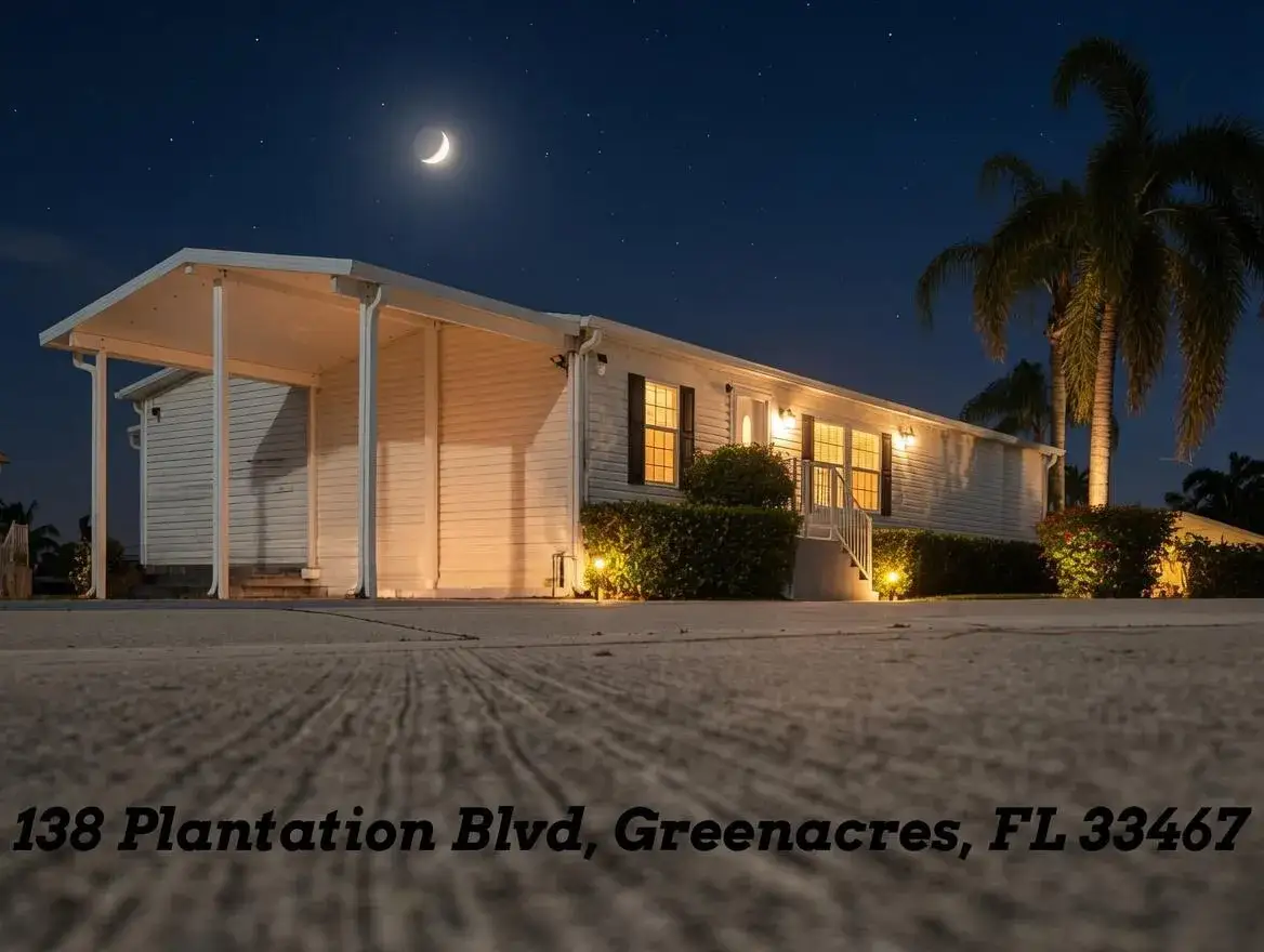 4 bedroom 3 bath Residential for sale at 138 Plantation Boulevard, FL 33467