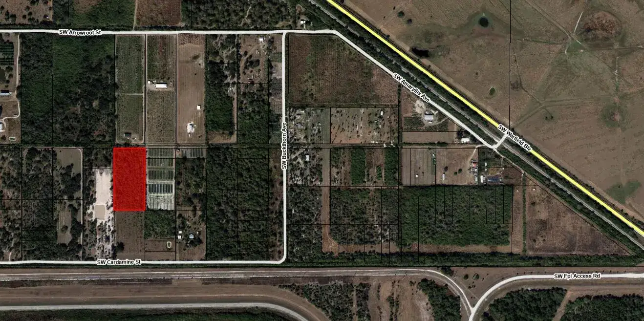 Commercial Land for sale at 0 SW cardamine st-0 Place, FL 34956