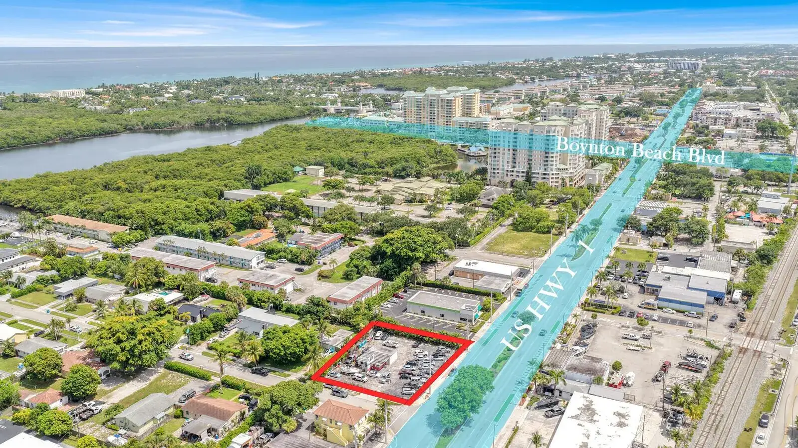 Commercial Sale for sale at 724 N FEDERAL Highway, Boynton Beach FL 33435