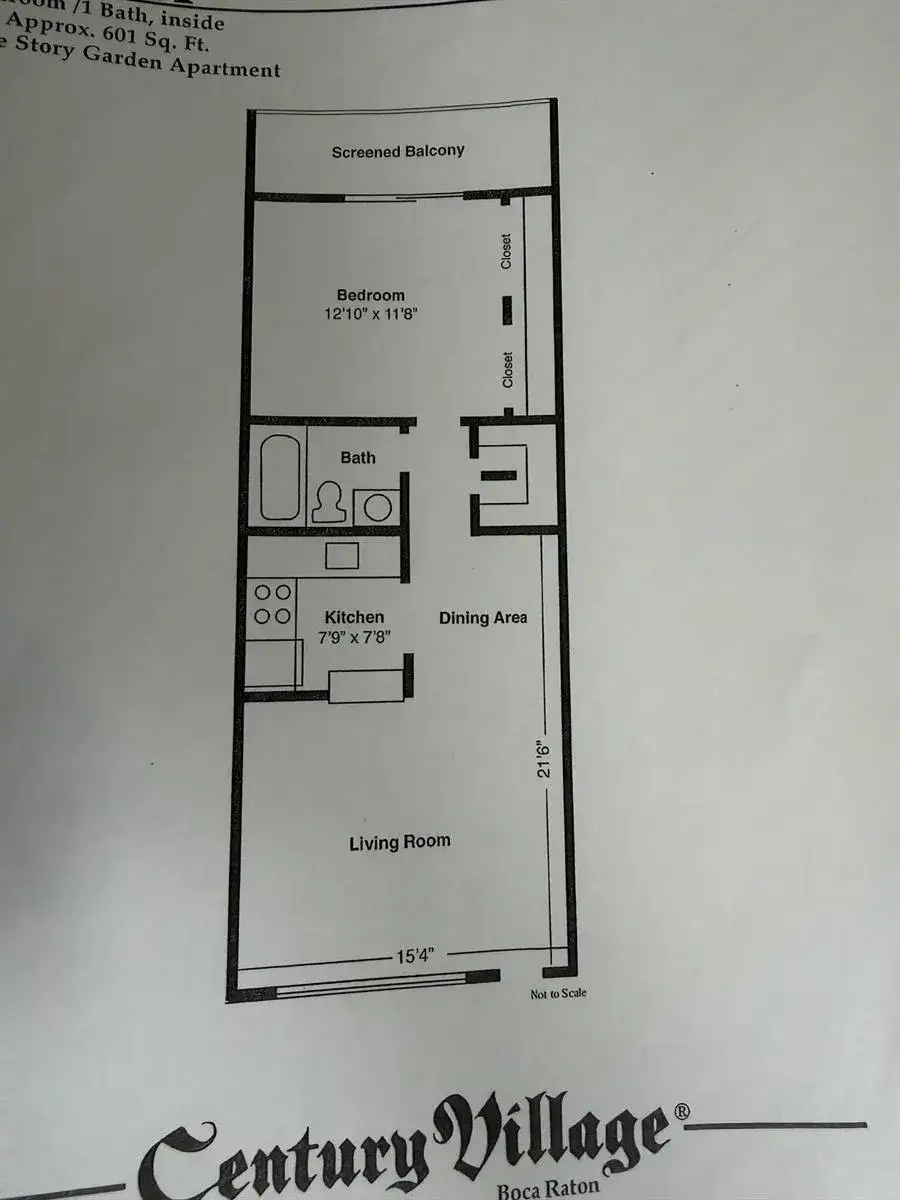 1 bedroom 1 bath Residential for sale at 498 MANSFIELD L, Boca Raton FL 33434