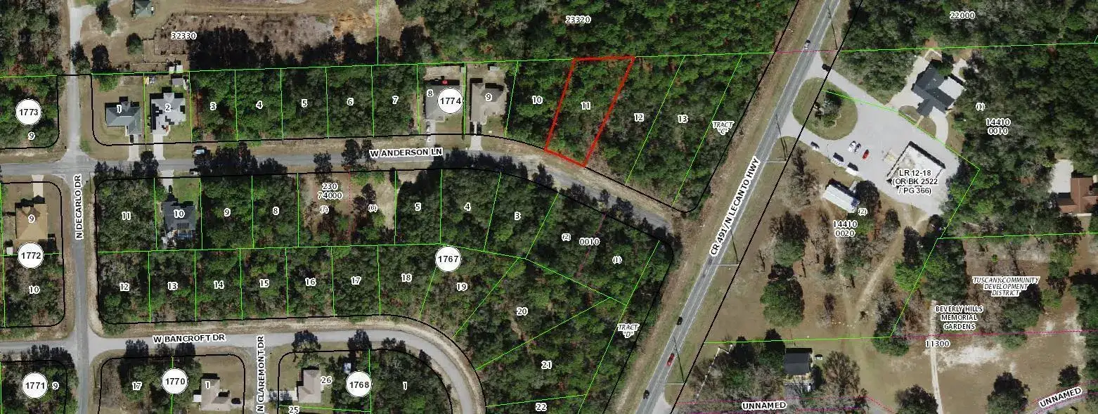 Commercial Land for sale at 545 W ANDERSON Lane, FL 34434