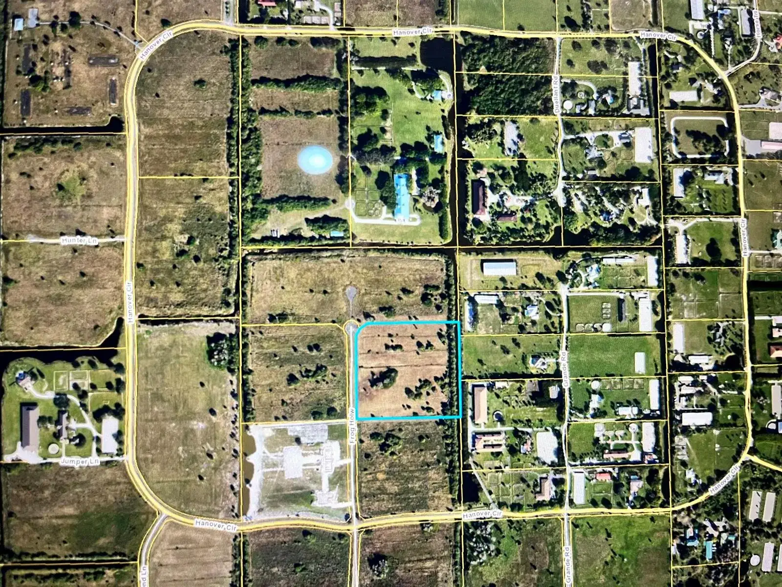 Land/Boat Docks for sale at 3450 FROG Hollow, FL 33470