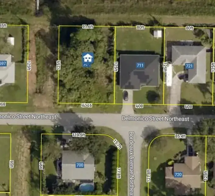 Commercial Land for sale at 701 DELMONICO Street NE, Palm Bay FL 32907