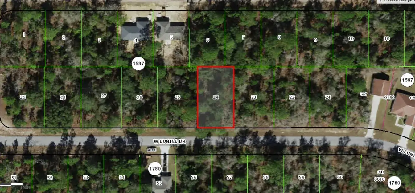 Commercial Land for sale at 3059 W EUNICE Drive, FL 34433