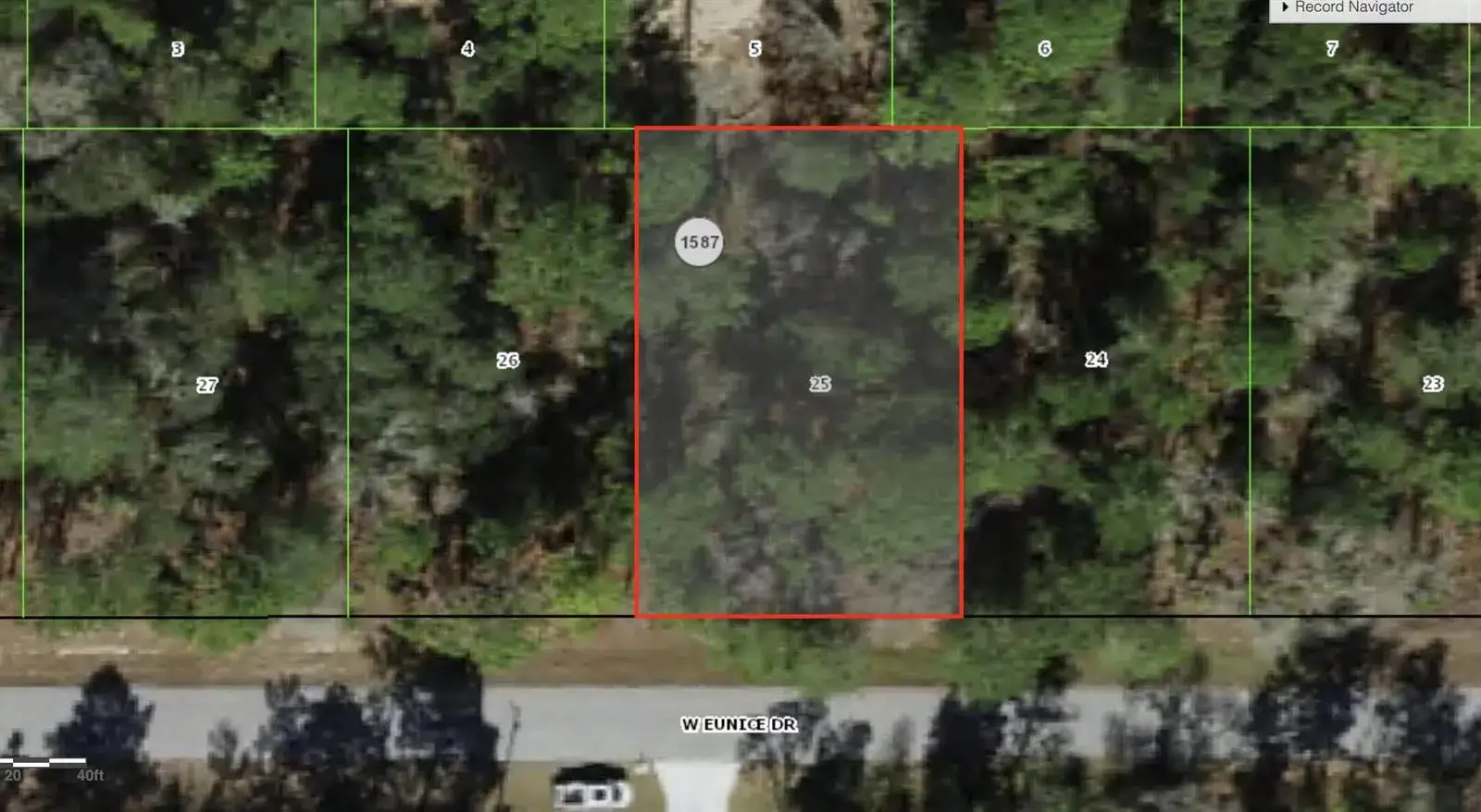 Commercial Land for sale at 3073 W EUNICE Drive, FL 34433