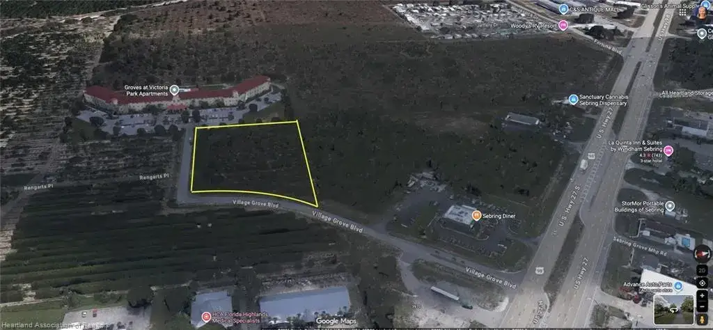 Commercial Land for sale at 9107 RENGARTS Road, Sebring FL 33870