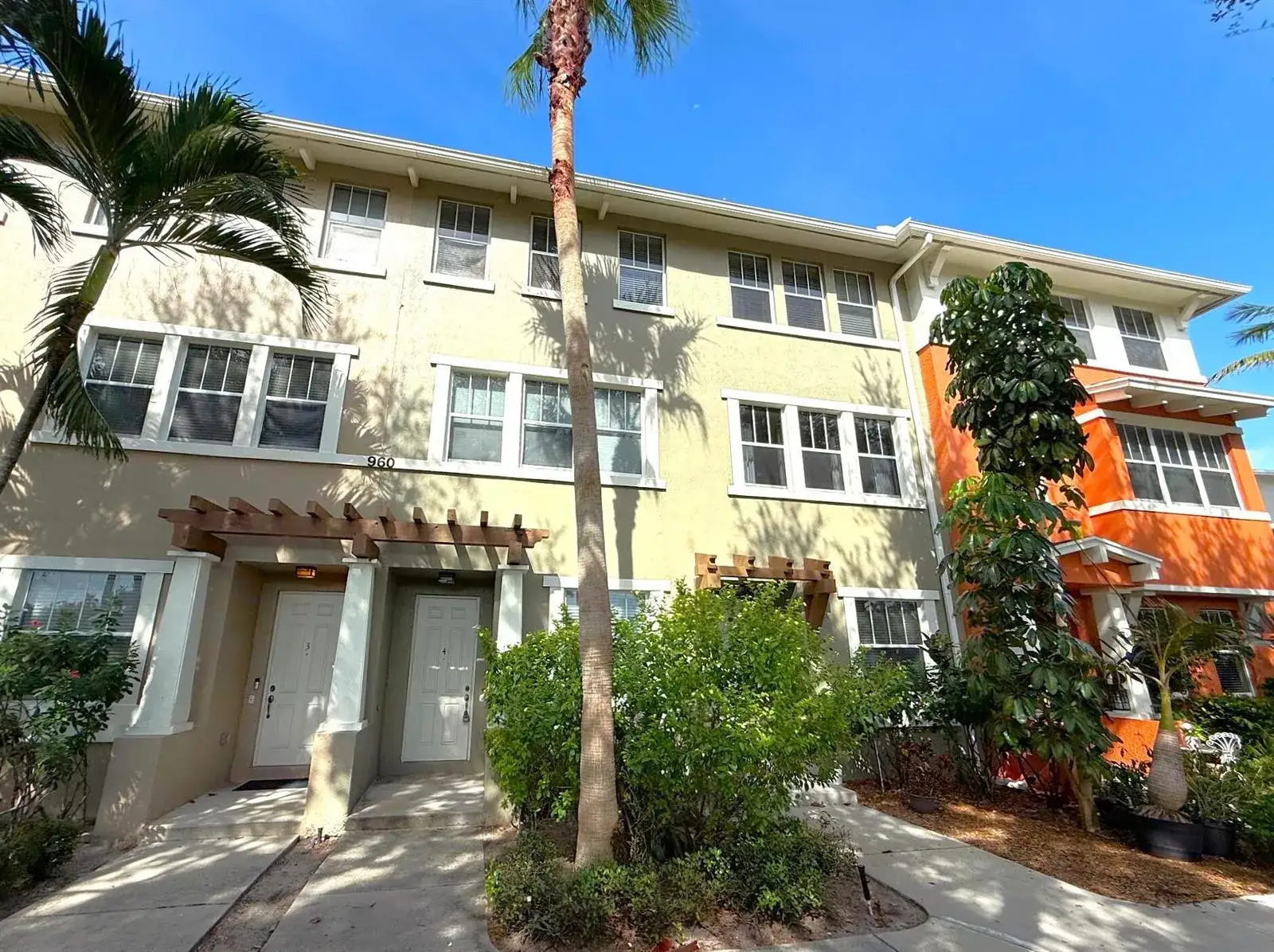 2 bedroom 2 bath Residential Lease for rent at 960 MILLBRAE Court # 4, West Palm Beach FL 33401