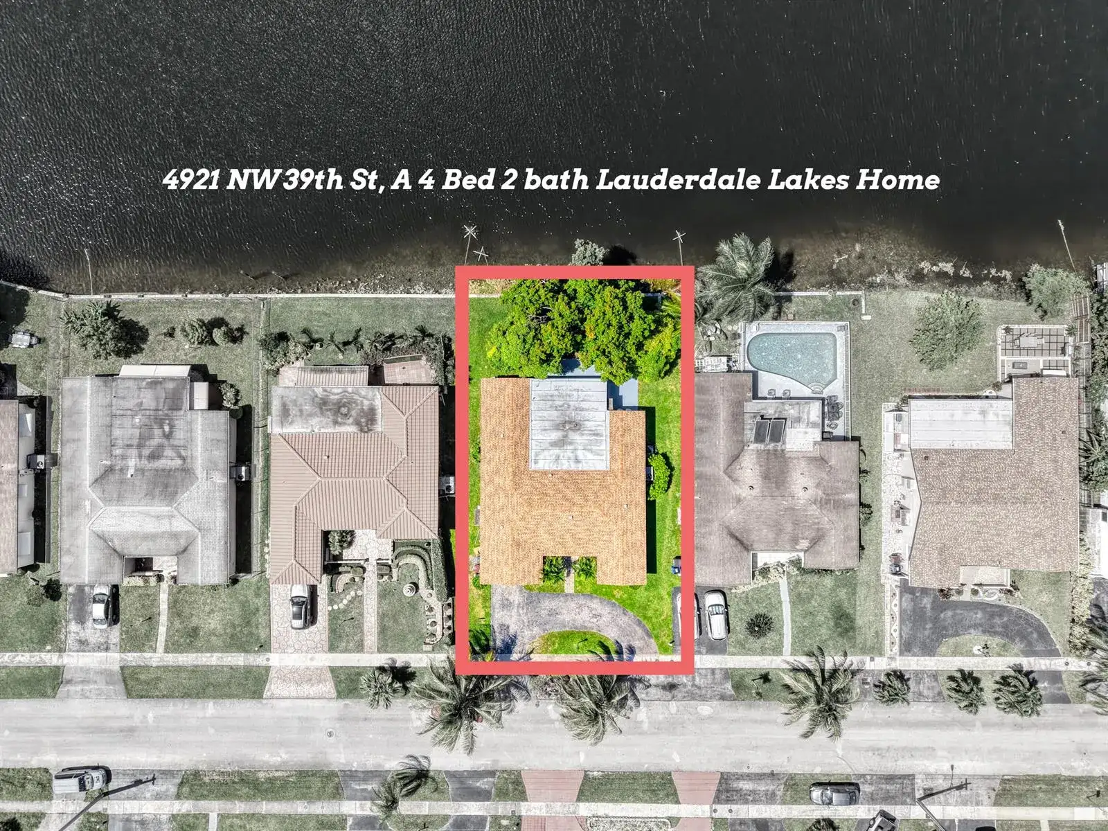 4 bedroom 2 bath Residential Lease for rent at 4921 NW 39TH Street, Lauderdale Lakes FL 33319