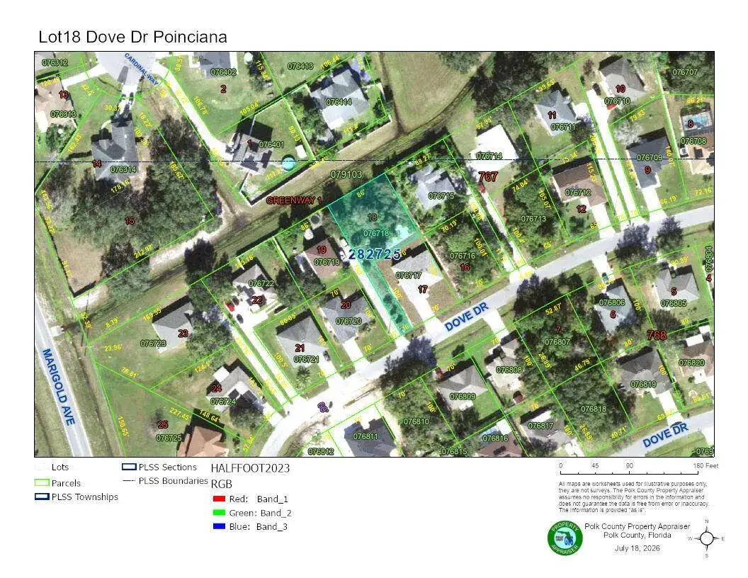 Commercial Land for sale at Lot 18 Block 76 DOVE, FL 34759