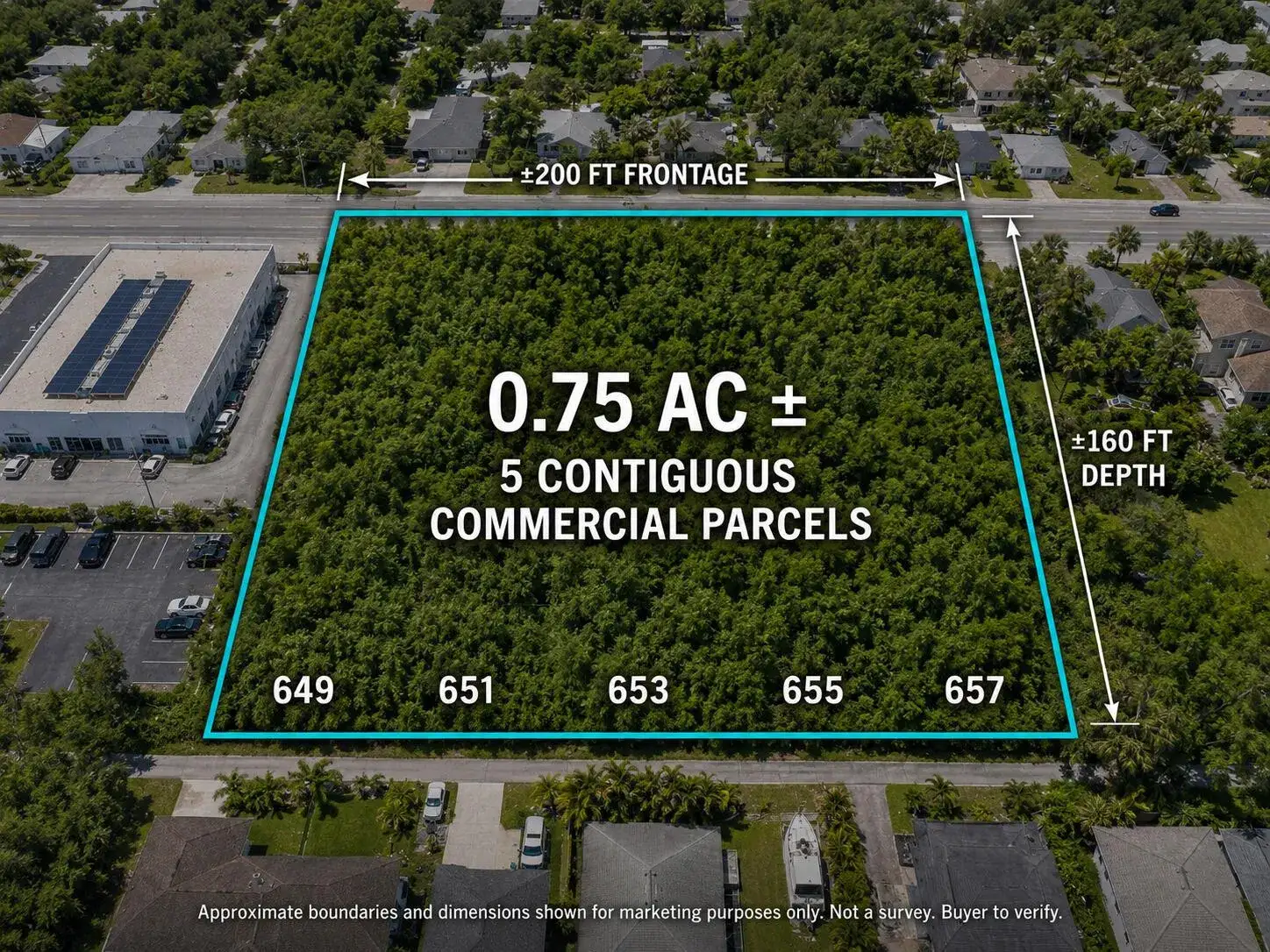 Commercial Land for sale at 649 SEBASTIAN Boulevard, Sebastian FL 32958