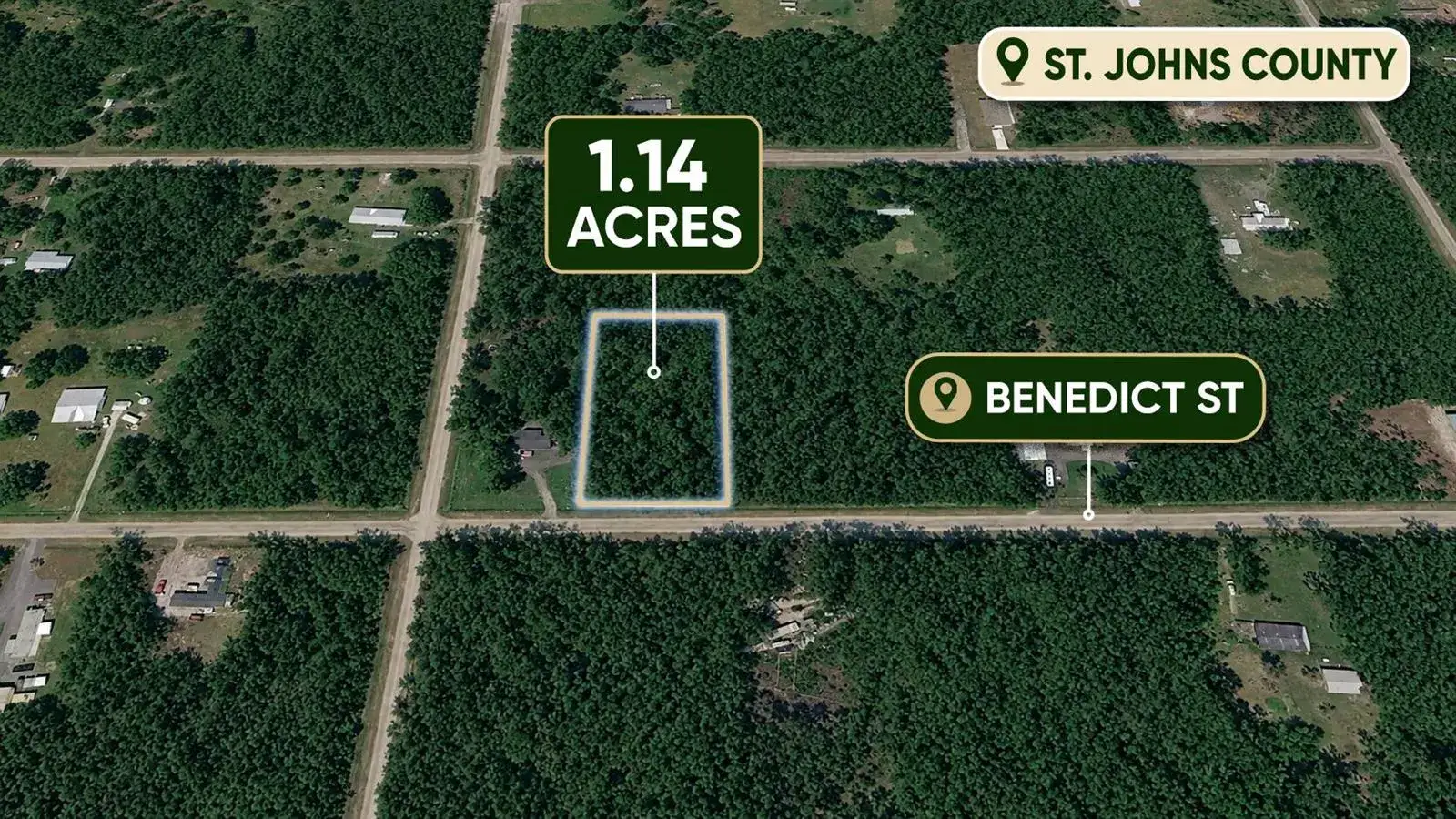 Commercial Land for sale at 4260 Benedict Street, FL 32145