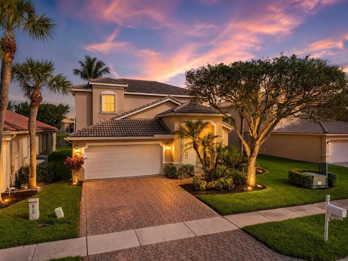5 bedroom 3 bath Residential for sale at 8343 GENOVA Way, Lake Worth FL 33467