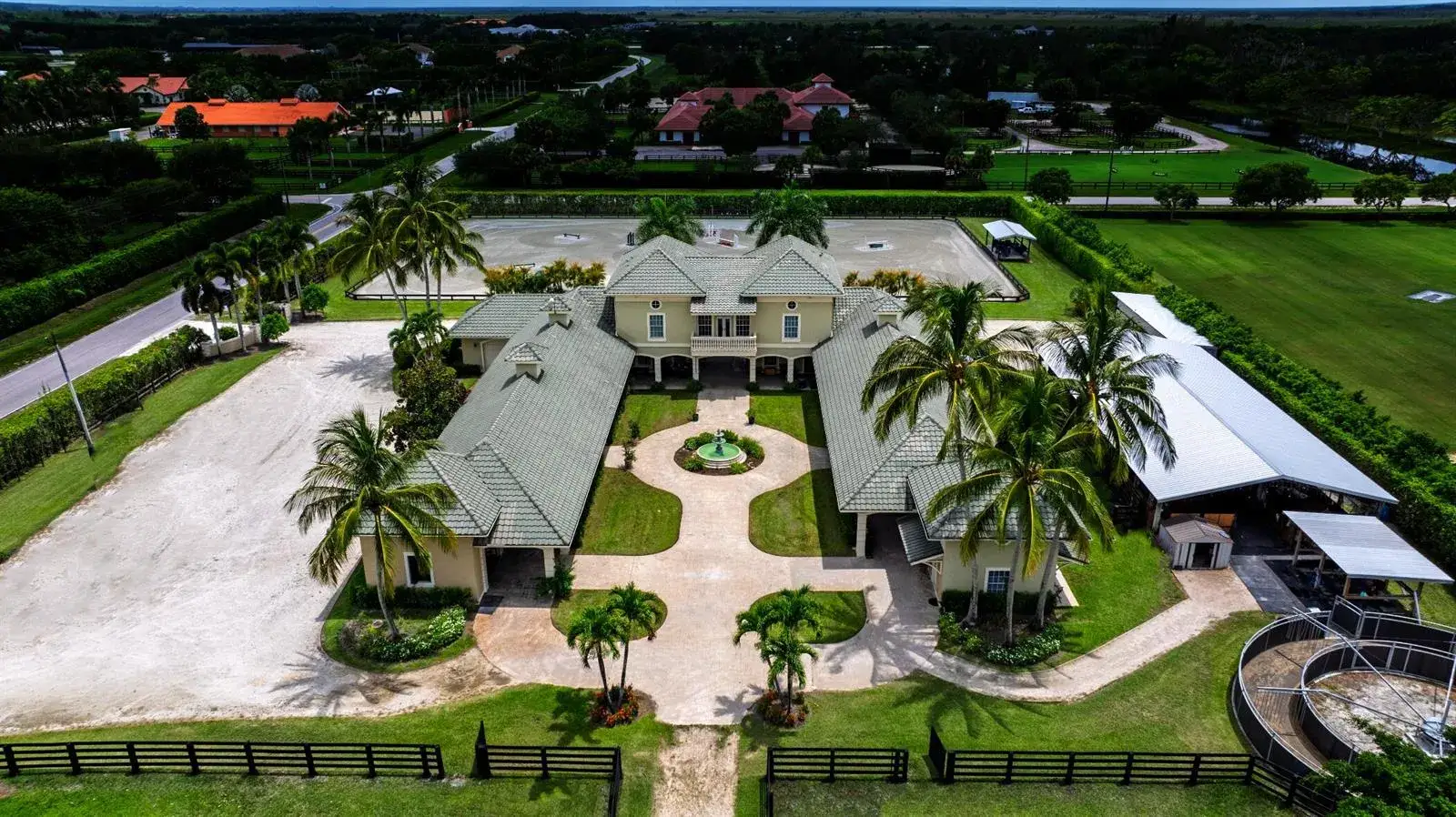 7 bedroom 5 bath Residential Lease for rent at 4591 South Road, Wellington FL 33414