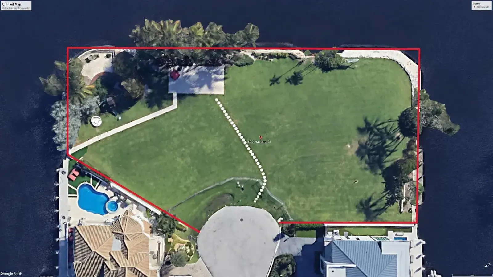 Land/Boat Docks for sale at 870 Havana Drive, Boca Raton FL 33487