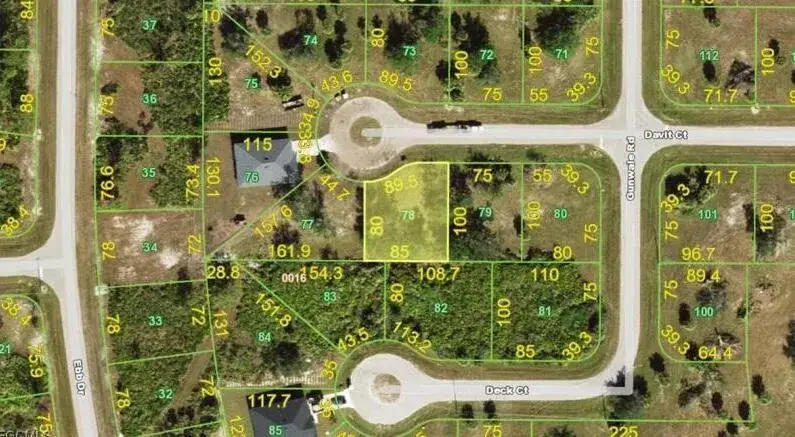 Commercial Land for sale at 14 DAVIT Court, FL 33946