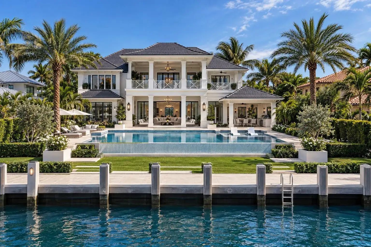 6 bedroom 7 bath Residential for sale at 2455 DEL LAGO Drive, Fort Lauderdale FL 33316