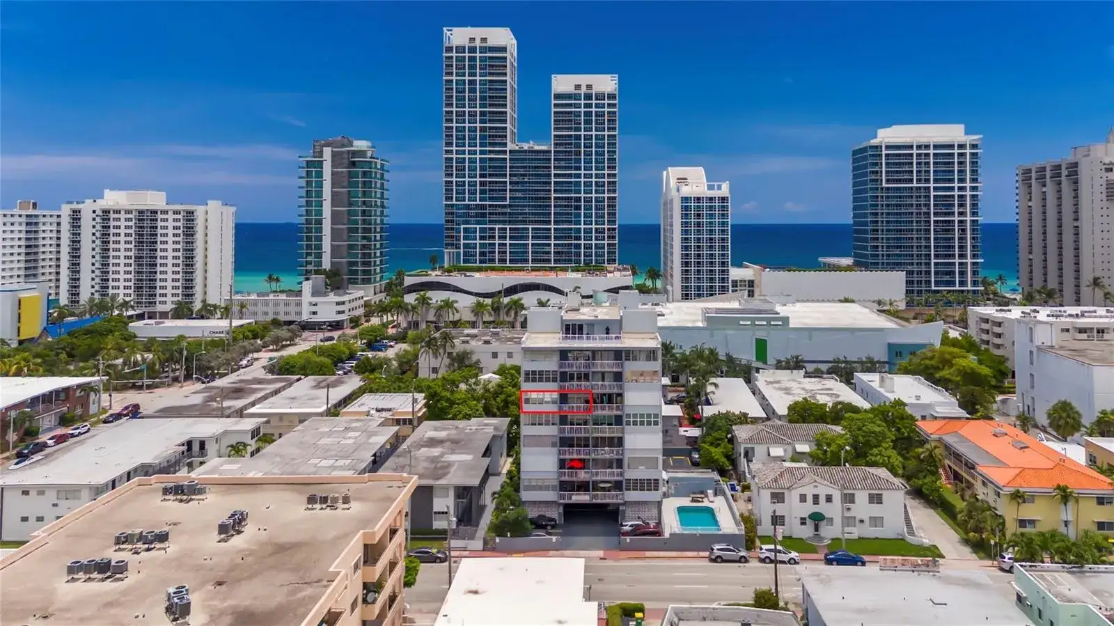 2 bedroom 2 bath Residential for sale at 6855 ABBOTT Avenue # 504, Miami Beach FL 33141