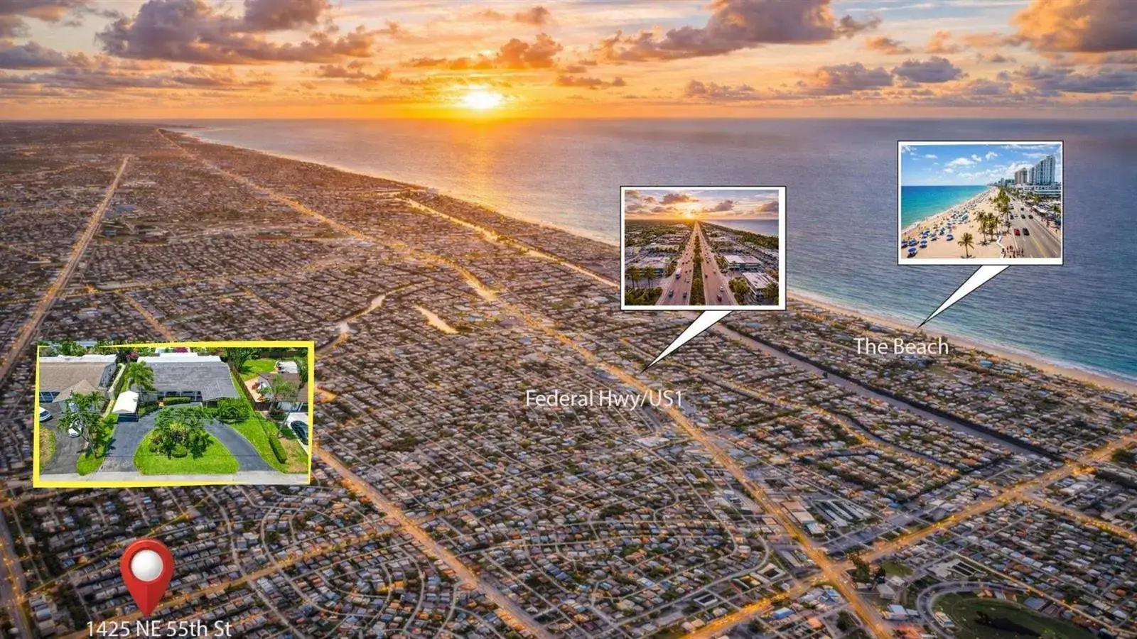 Residential Income for sale at 1425 NE 55th Street, Fort Lauderdale FL 33334