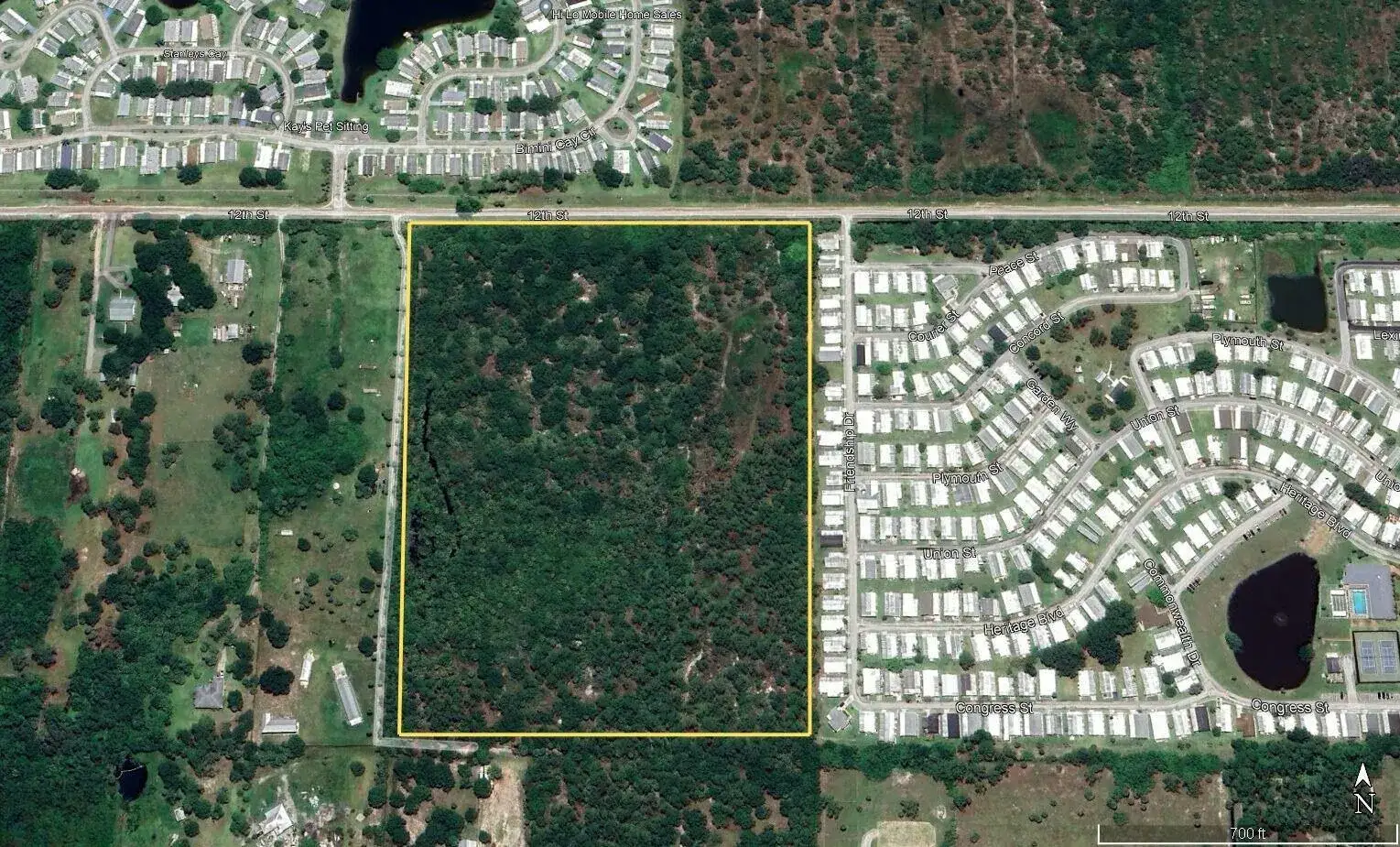 Land/Boat Docks for sale at 8655 12th Street, Vero Beach FL 32966