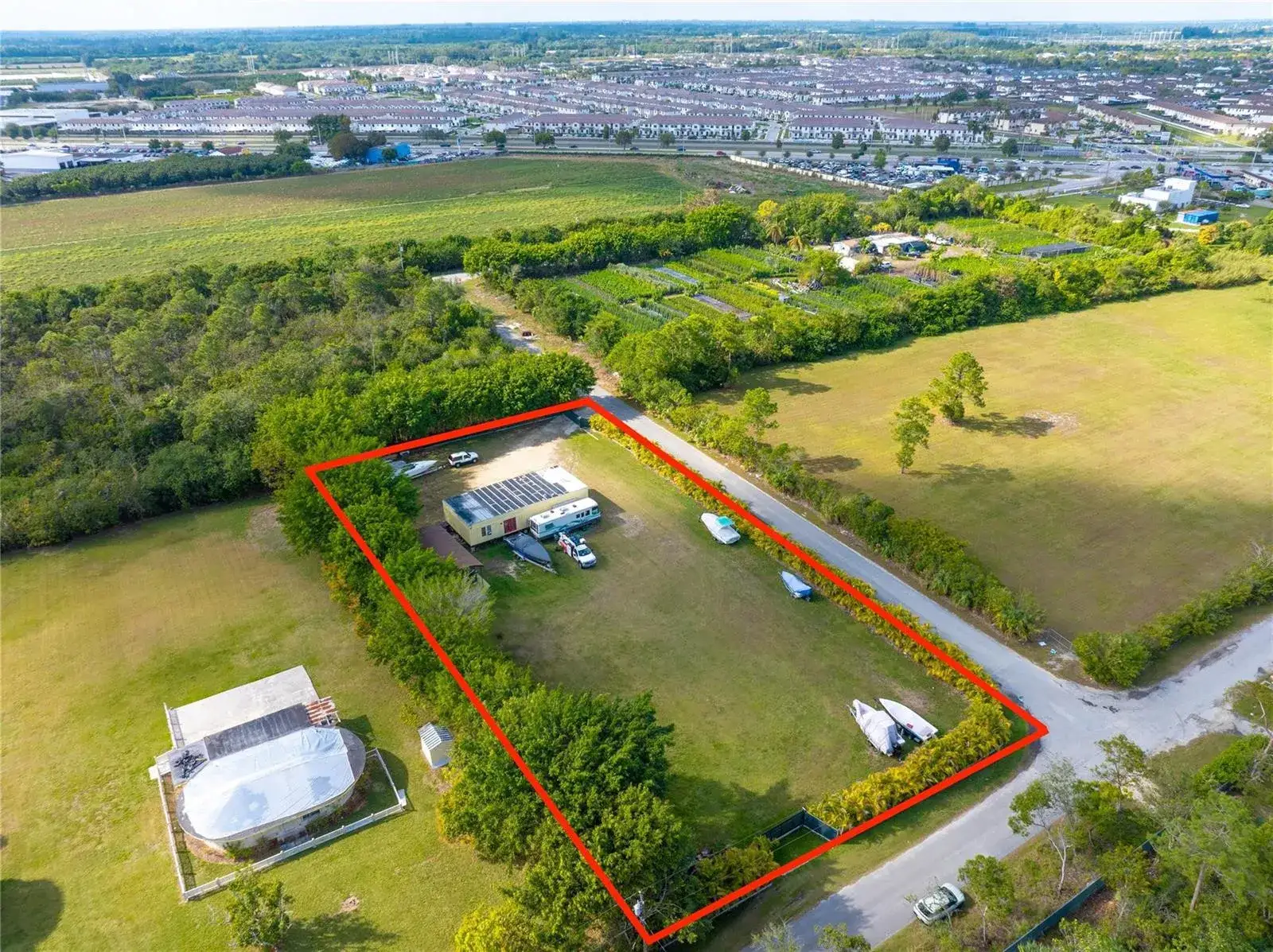 Land/Boat Docks for sale at 23600 SW 125 Avenue, Homestead FL 33032