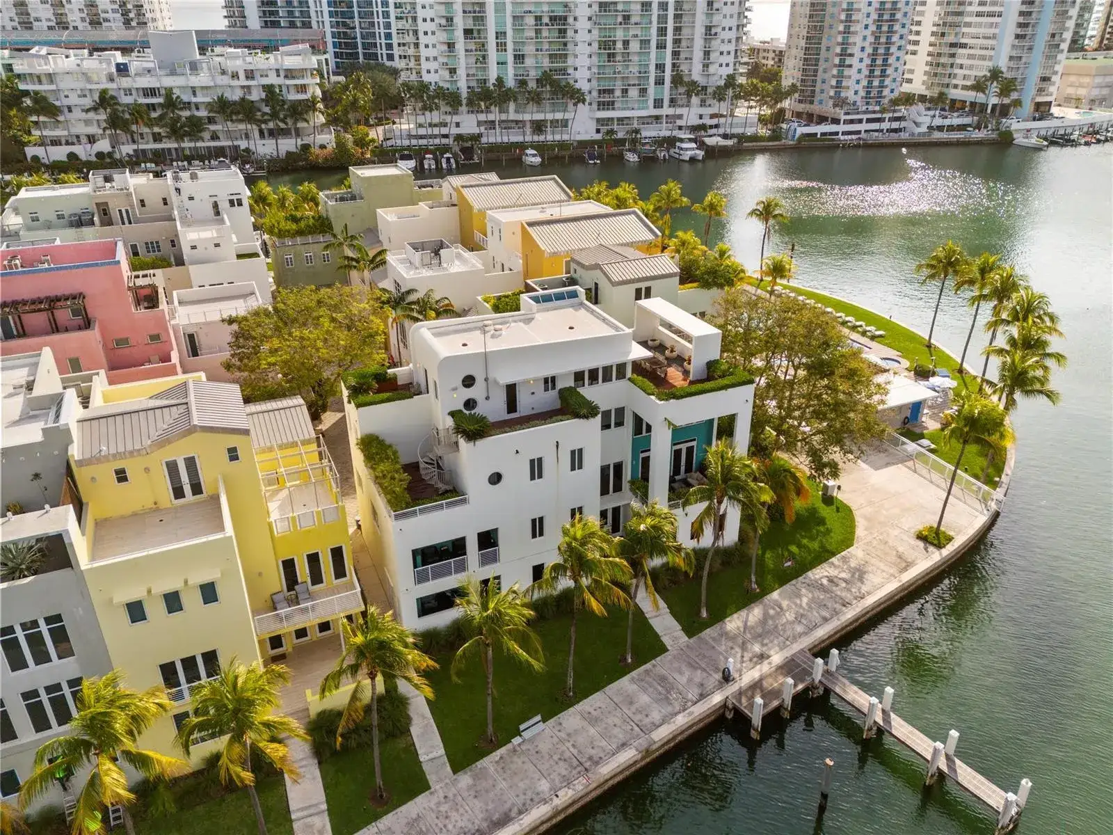 5 bedroom 5 bath Residential for sale at 6001 Laguna Path, Miami Beach FL 33141