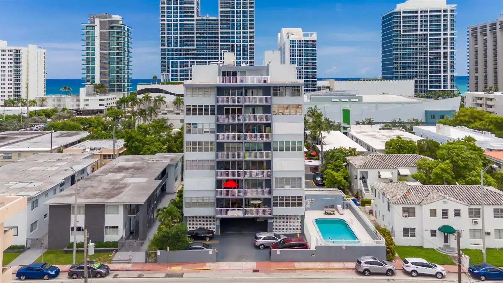 2 bedroom 2 bath Residential for sale at 6855 Abbott Avenue # 201, Miami Beach FL 33141
