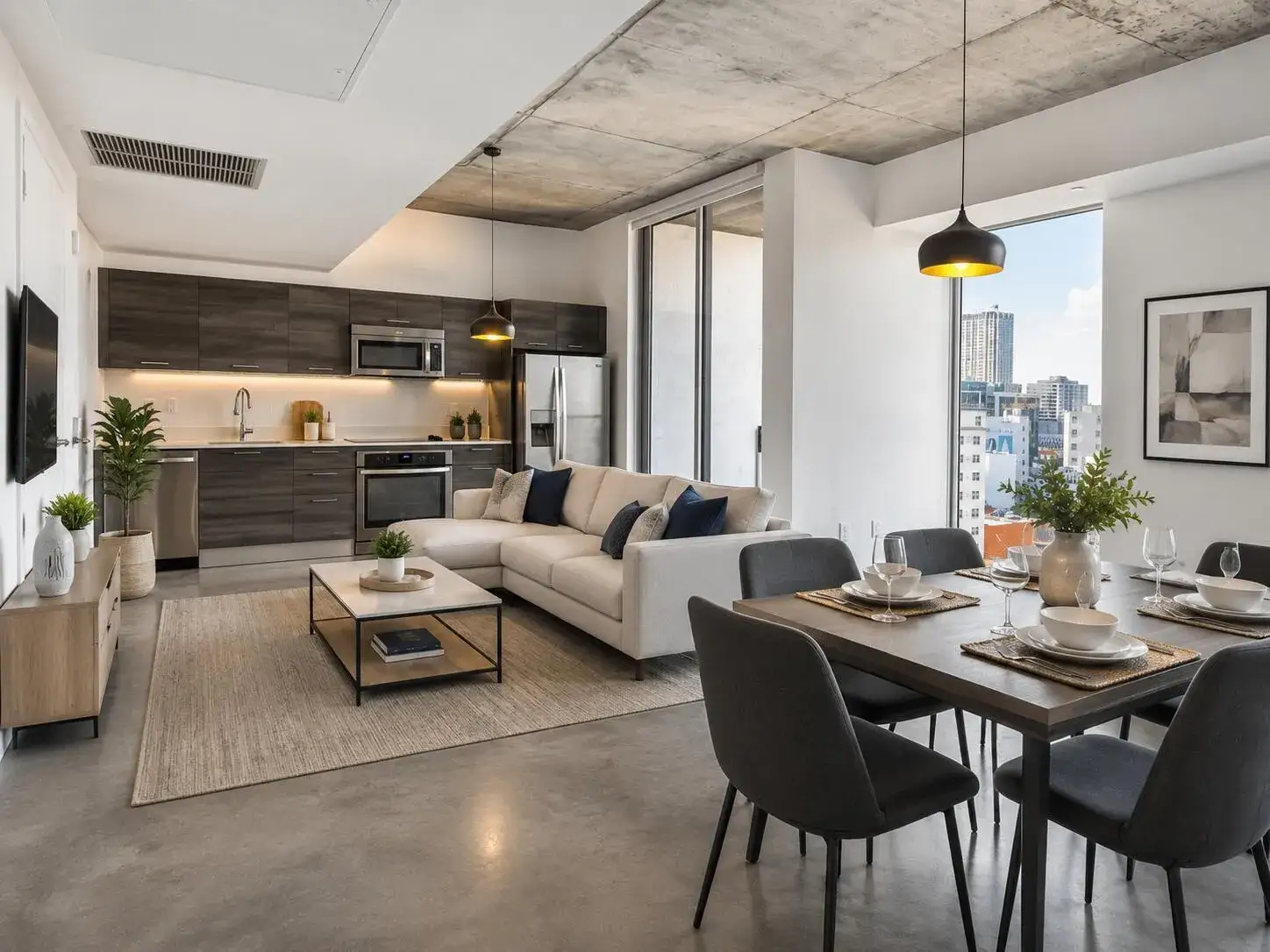 1 bedroom 1 bath Residential for sale at 151 SE 1st Street # 608, Miami FL 33131