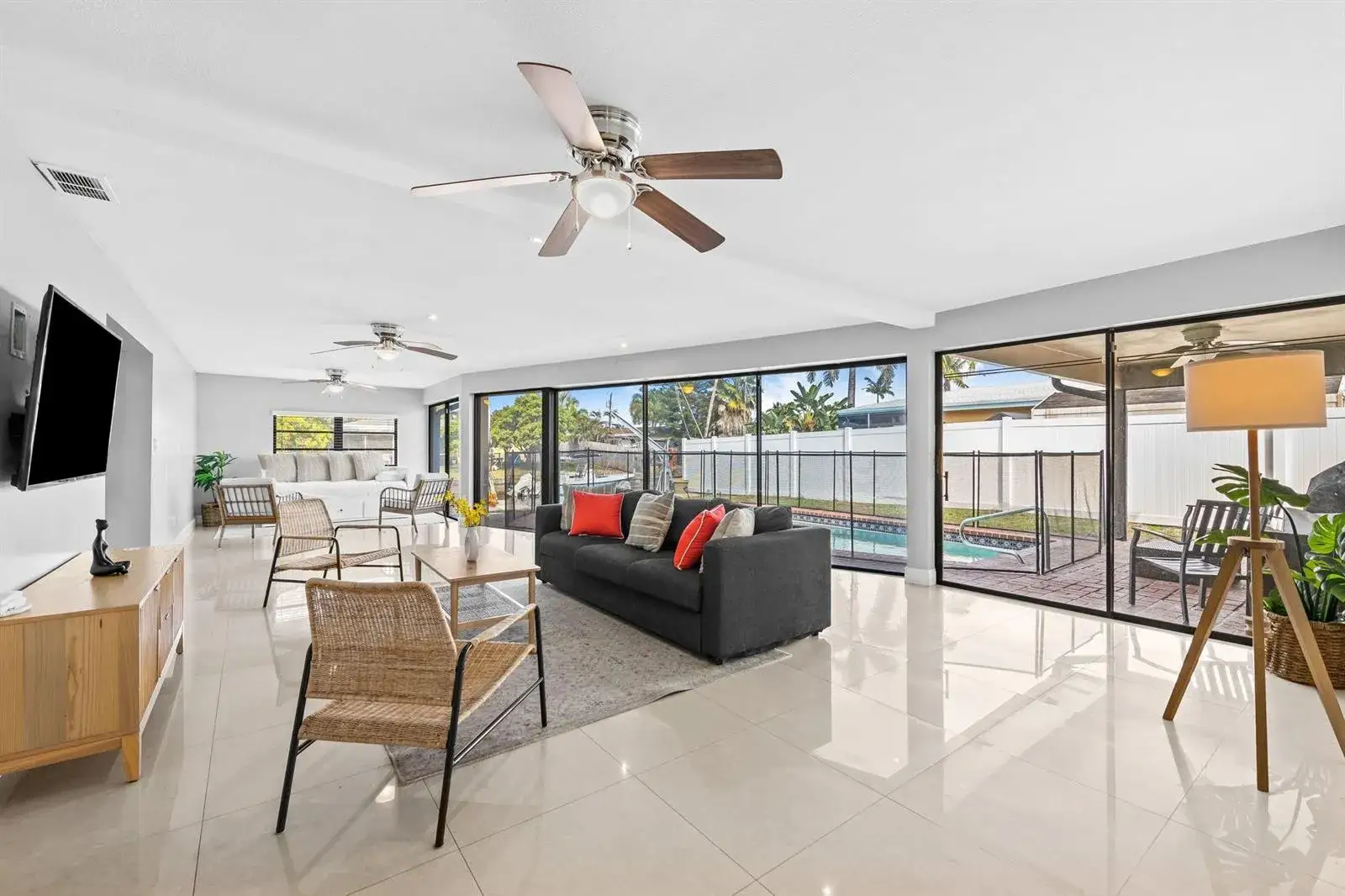 3 bedroom 2 bath Residential Lease for rent at 1601 NE 63rd Street, Fort Lauderdale FL 33334