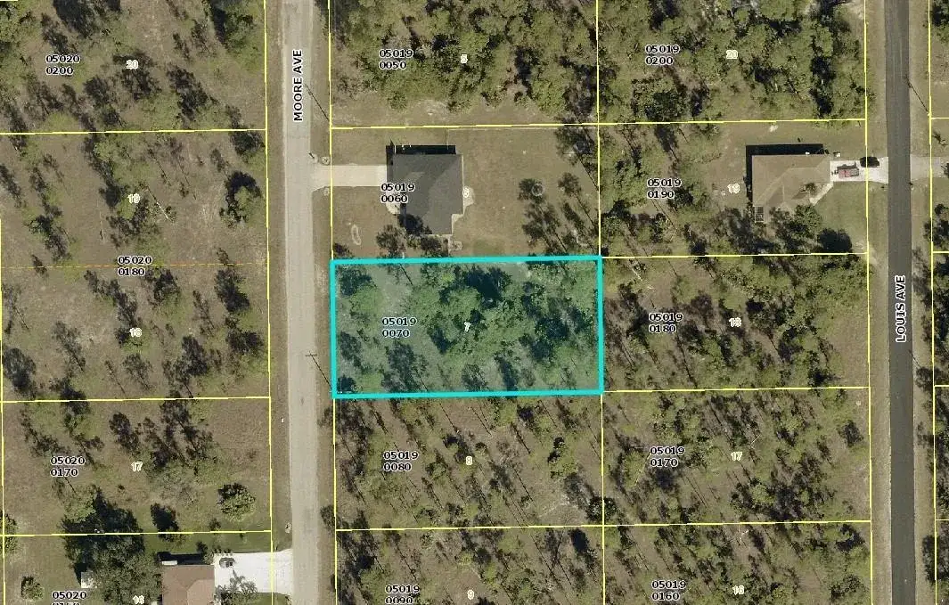 Land/Boat Docks for sale at 110 Moore Avenue, Lehigh Acres FL 33936