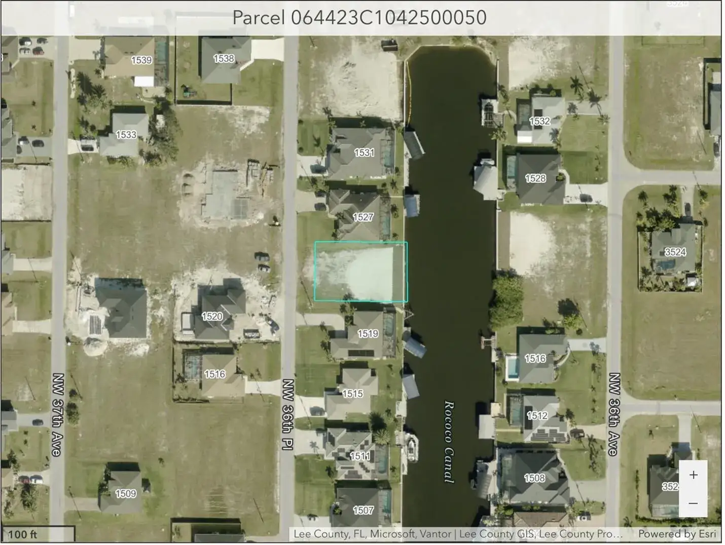 Land/Boat Docks for sale at 1523 NW 36th Place, Cape Coral FL 33993