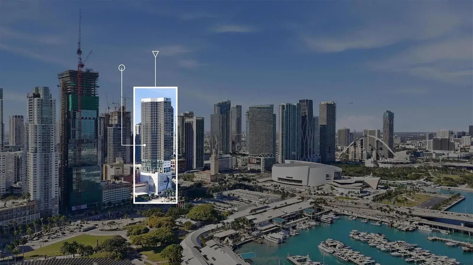 3 bedroom 3 bath Residential for sale at 398 NE 5th Street # 2017, Miami FL 33132