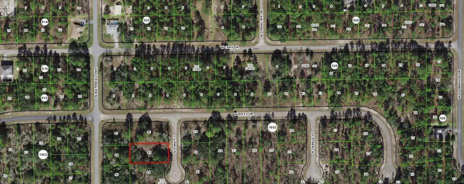 Land/Boat Docks for sale at 6948 N Edna Point, FL 34434