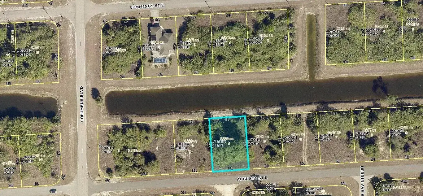 Land/Boat Docks for sale at 1207 Augusta Street E, Lehigh Acres FL 33974
