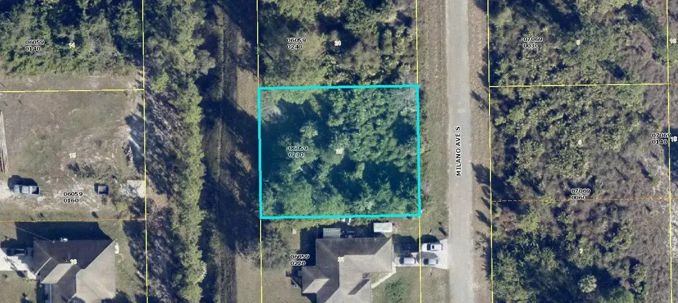 Land/Boat Docks for sale at 762 Milano Avenue S, Lehigh Acres FL 33974