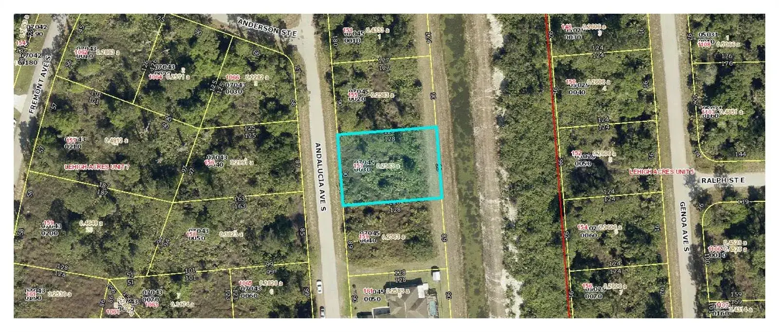Land/Boat Docks for sale at 157 Andalucia Avenue S, Lehigh Acres FL 33974
