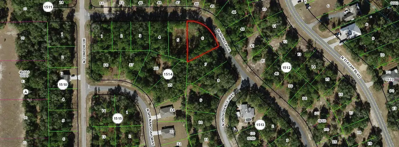 Land/Boat Docks for sale at 11894 N Monica Drive, FL 34433