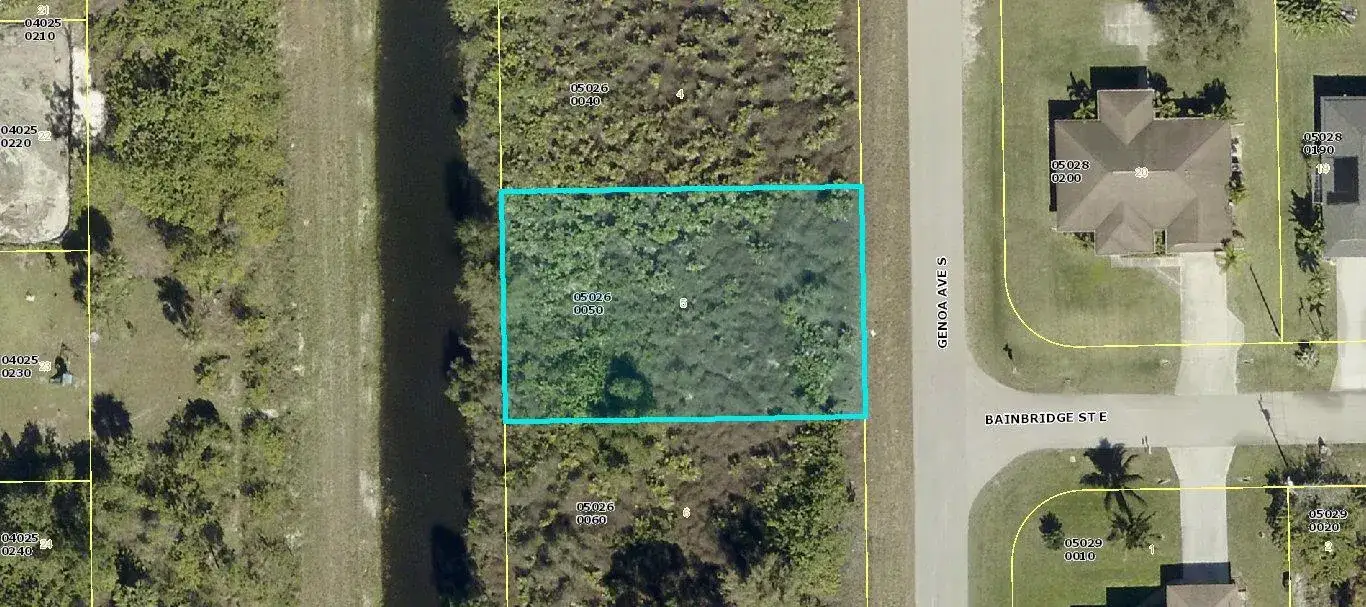 Land/Boat Docks for sale at 534 Genoa Avenue S, Lehigh Acres FL 33974