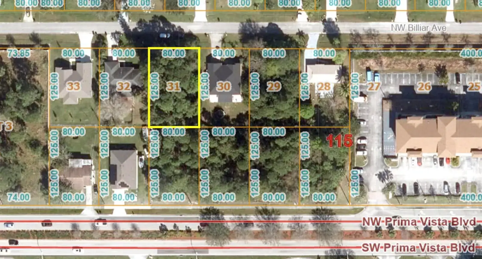 Land/Boat Docks for sale at 546 NW Billiar Avenue, Port St. Lucie FL 34983