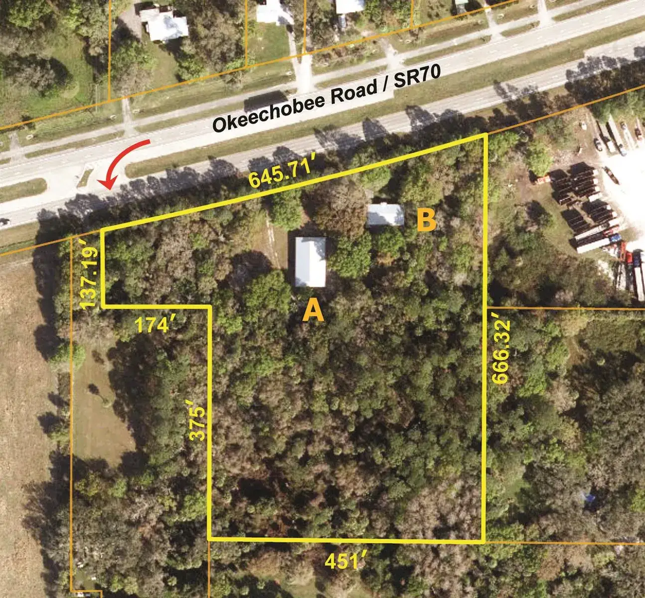 3 bedroom 1 bath Residential for sale at 11541 Okeechobee Road, Fort Pierce FL 34945