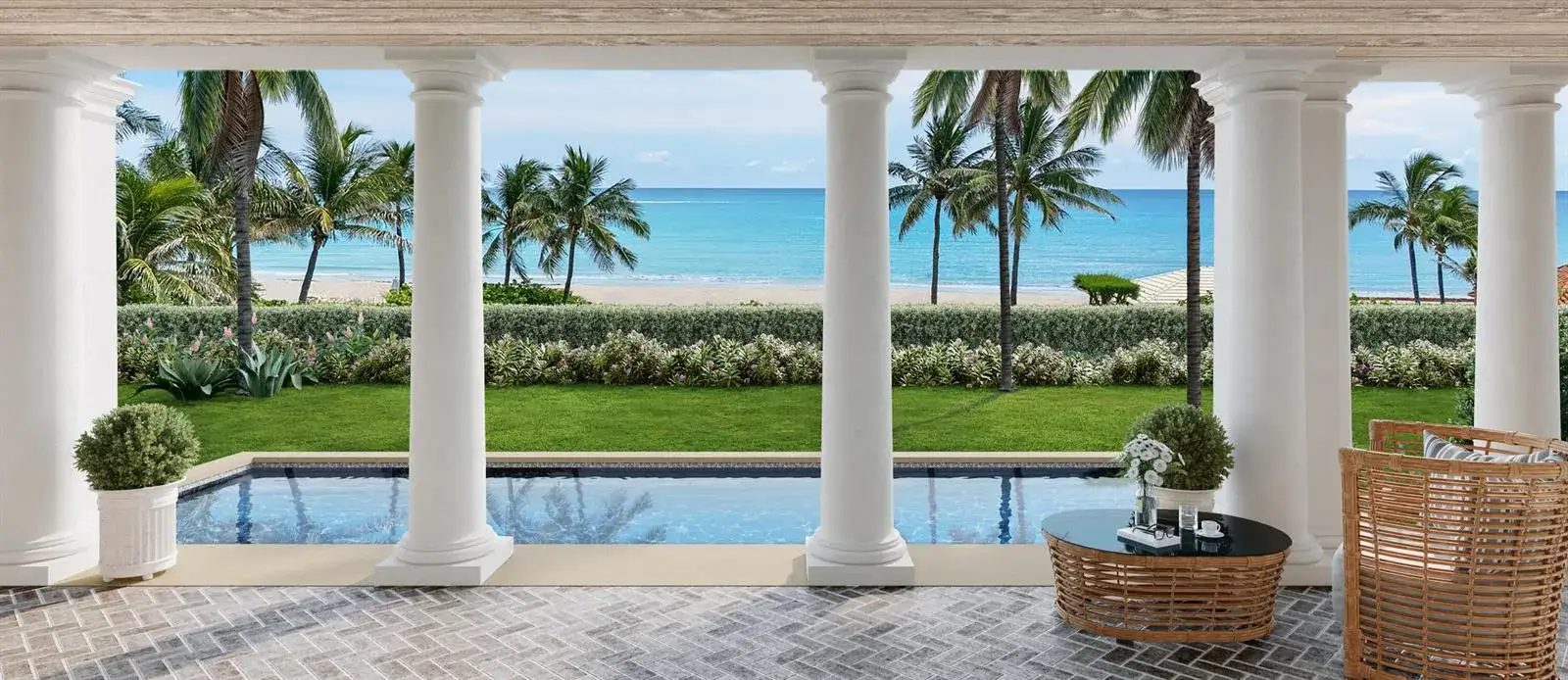 7 bedroom 8 bath Residential for sale at 1285 N Ocean Boulevard, Palm Beach FL 33480