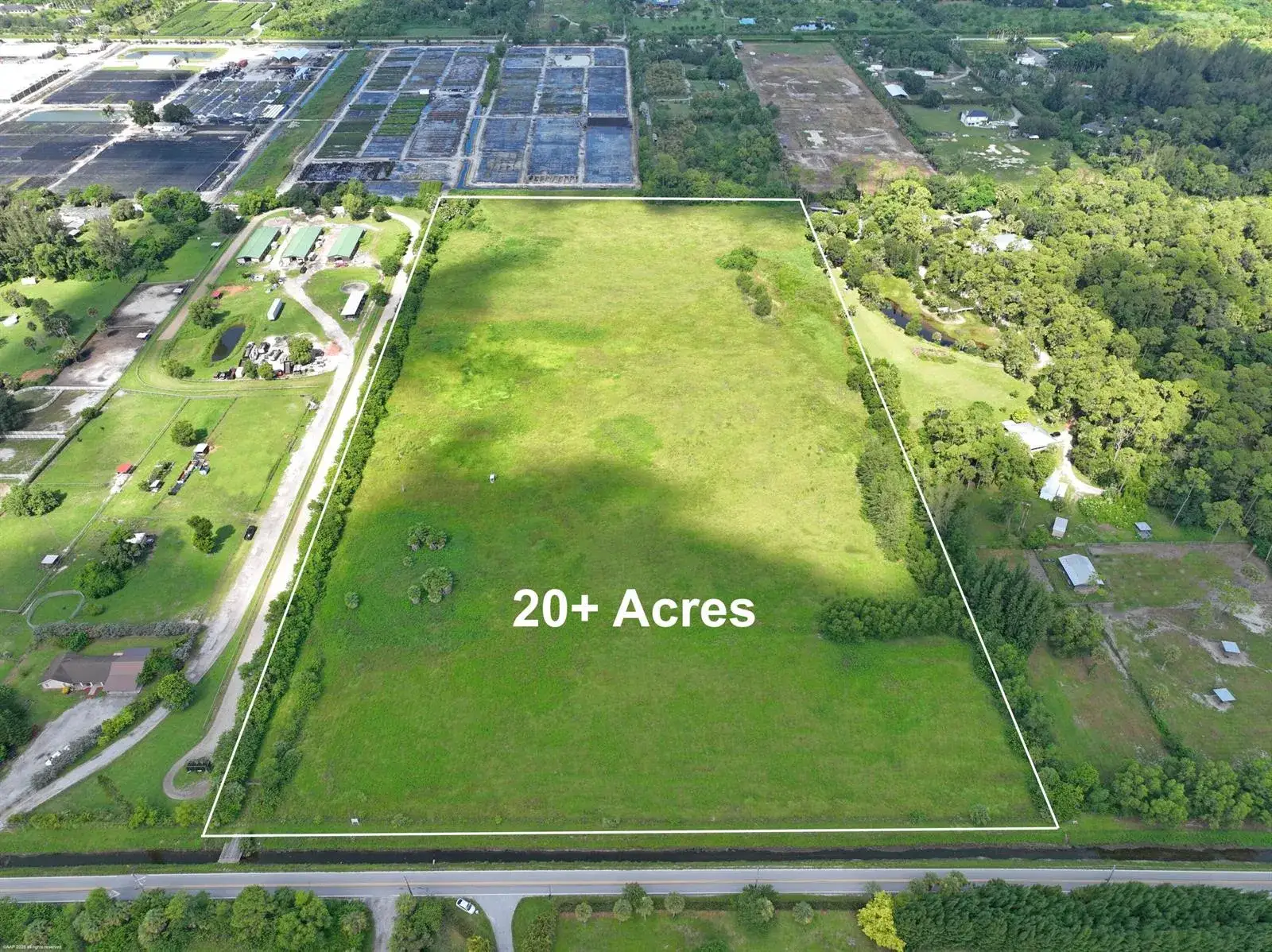 Land/Boat Docks for sale at 2761 E Road, FL 33470