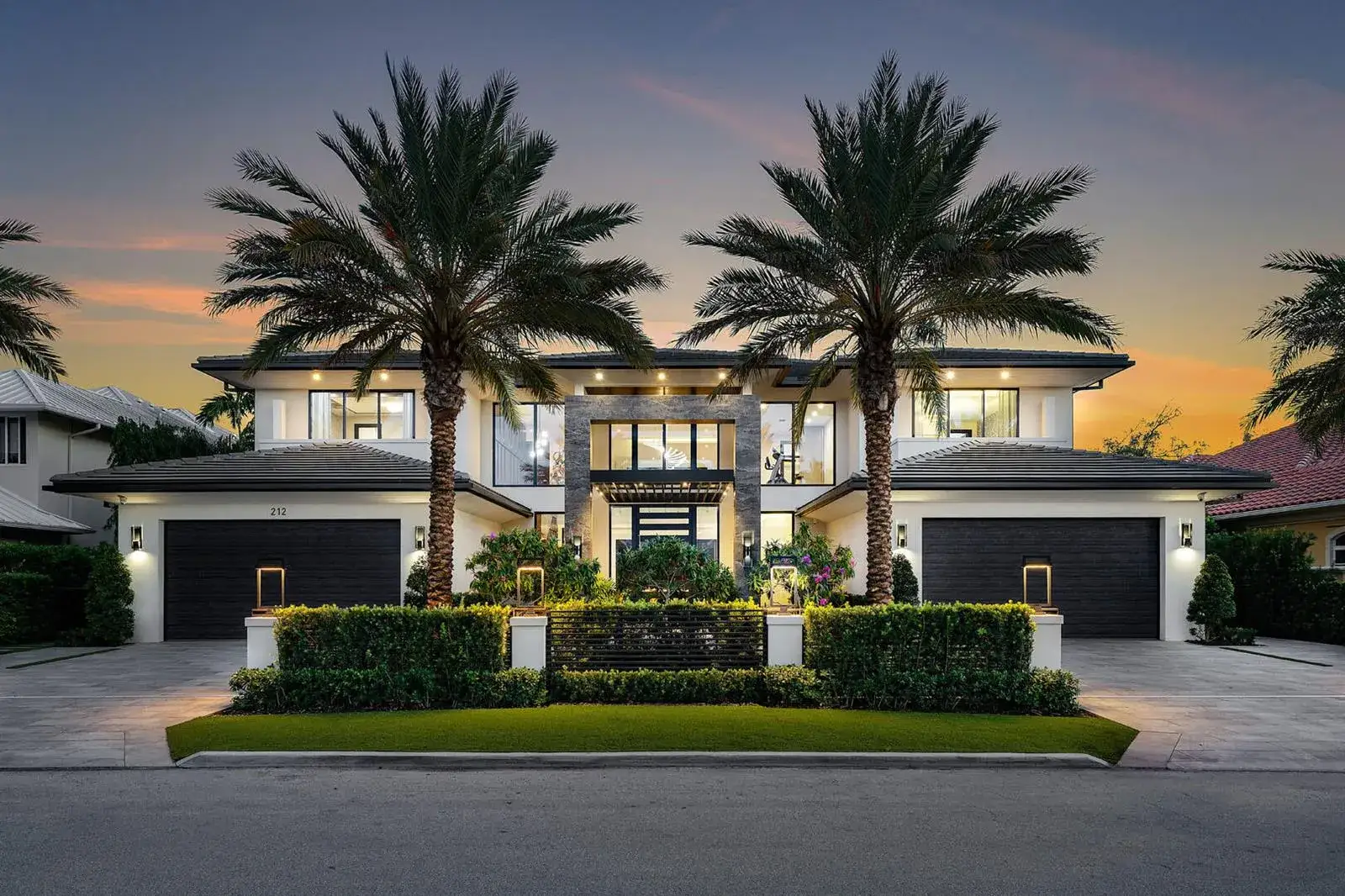 6 bedroom 8 bath Residential for sale at 212 W Alexander Palm Road, Boca Raton FL 33432