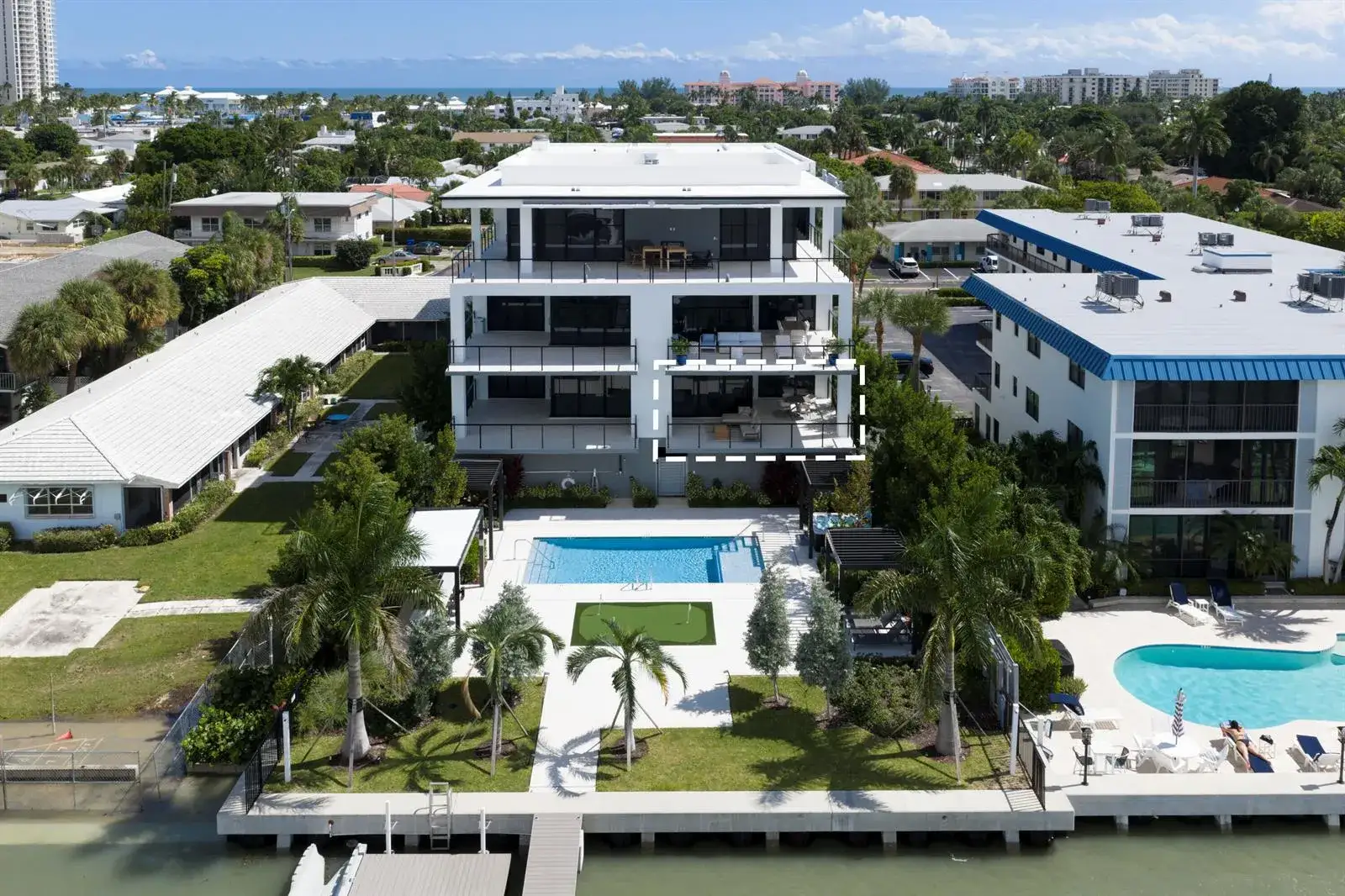 3 bedroom 3 bath Residential for sale at 2323 Lake Drive # 201, Singer Island FL 33404