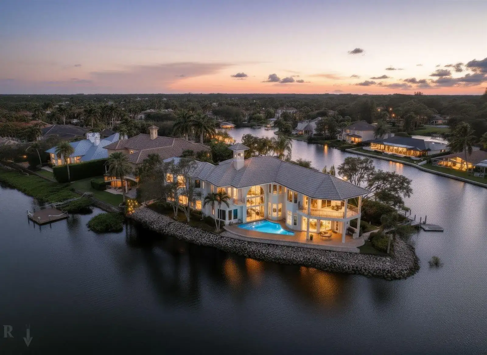 4 bedroom 4 bath Residential for sale at 18499 SE Palm Island Lane, Jupiter FL 33458