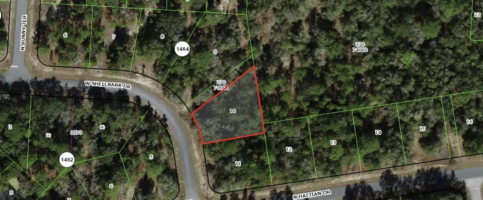 Land/Boat Docks for sale at 1915 W Shellbark Drive, FL 34434