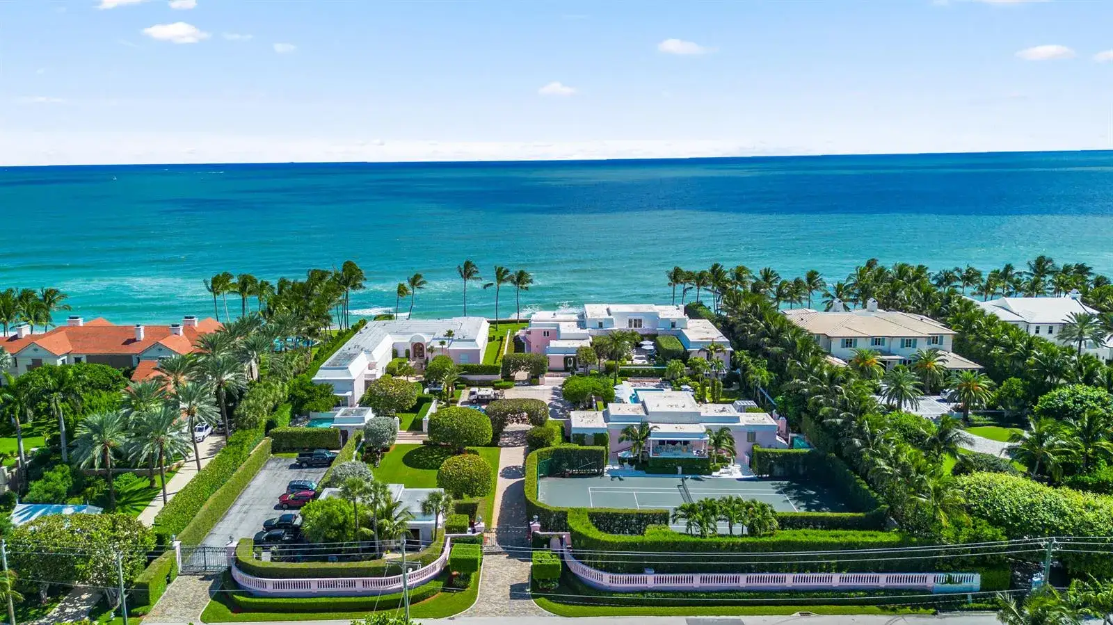 12 bedroom 16 bath Residential for sale at 911 N Ocean Boulevard, Palm Beach FL 33480