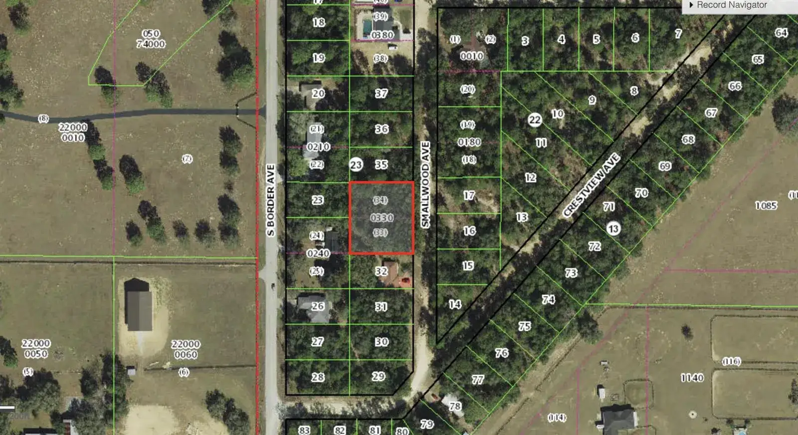 Land/Boat Docks for sale at 314 Smallwood Avenue, Inverness FL 34452